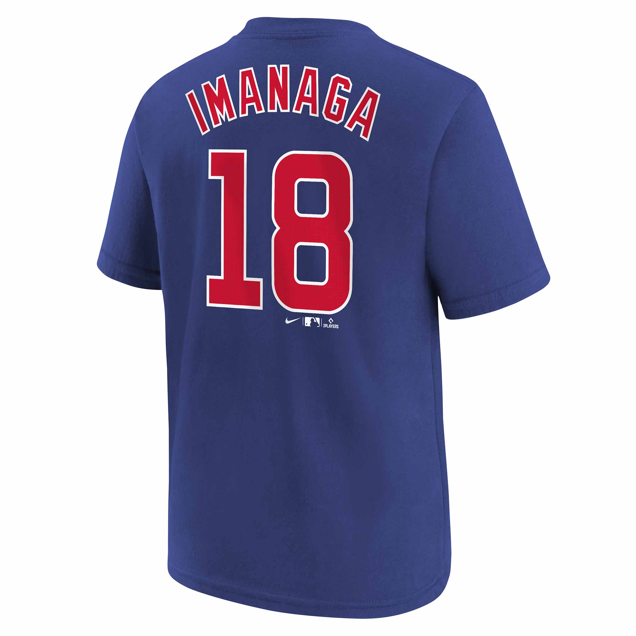 Chicago Cubs Youth Shota Imanaga Home Nike Fuse Name & Number T-Shirt - Image 2