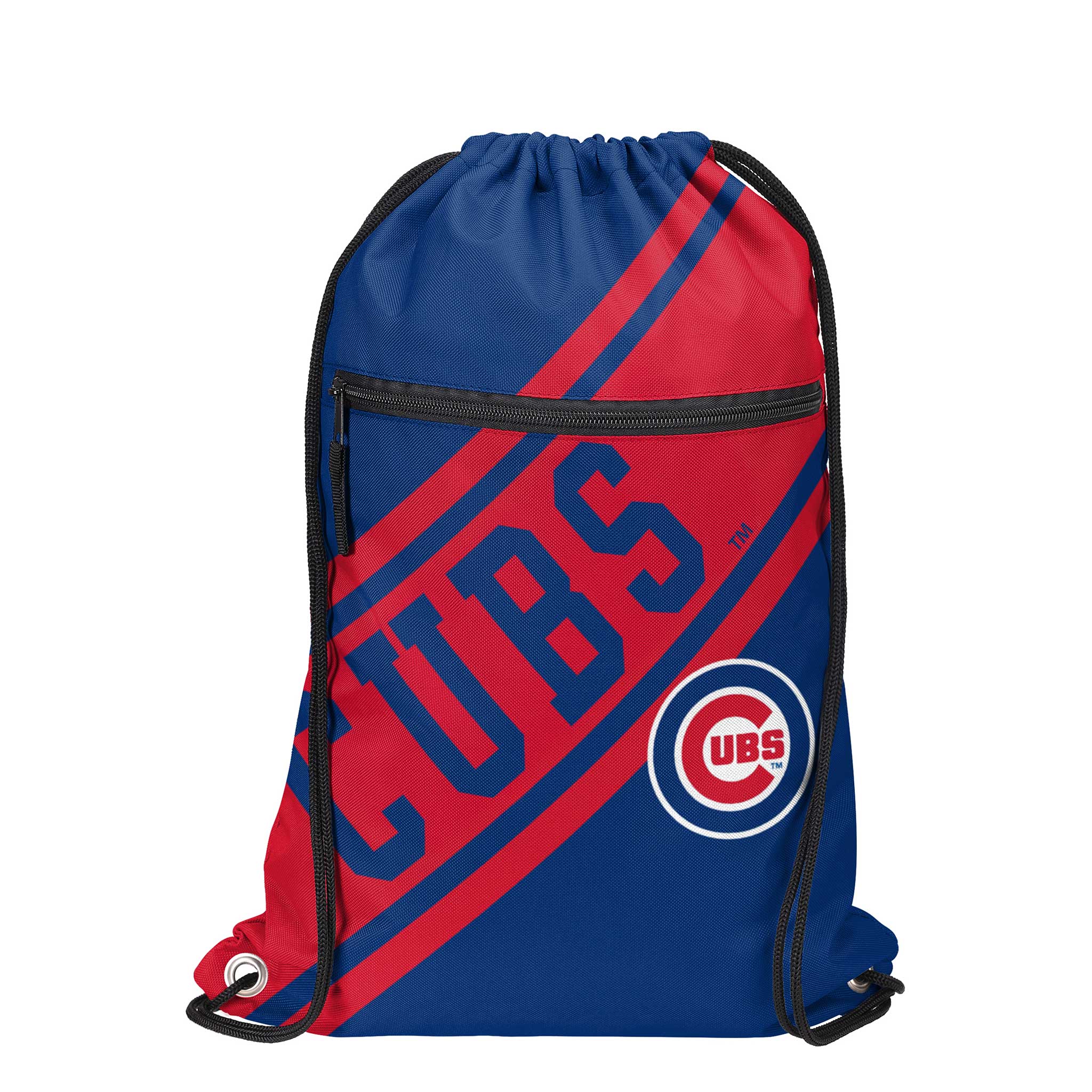 Chicago Cubs Zippered Drawstring Bag - Image 3