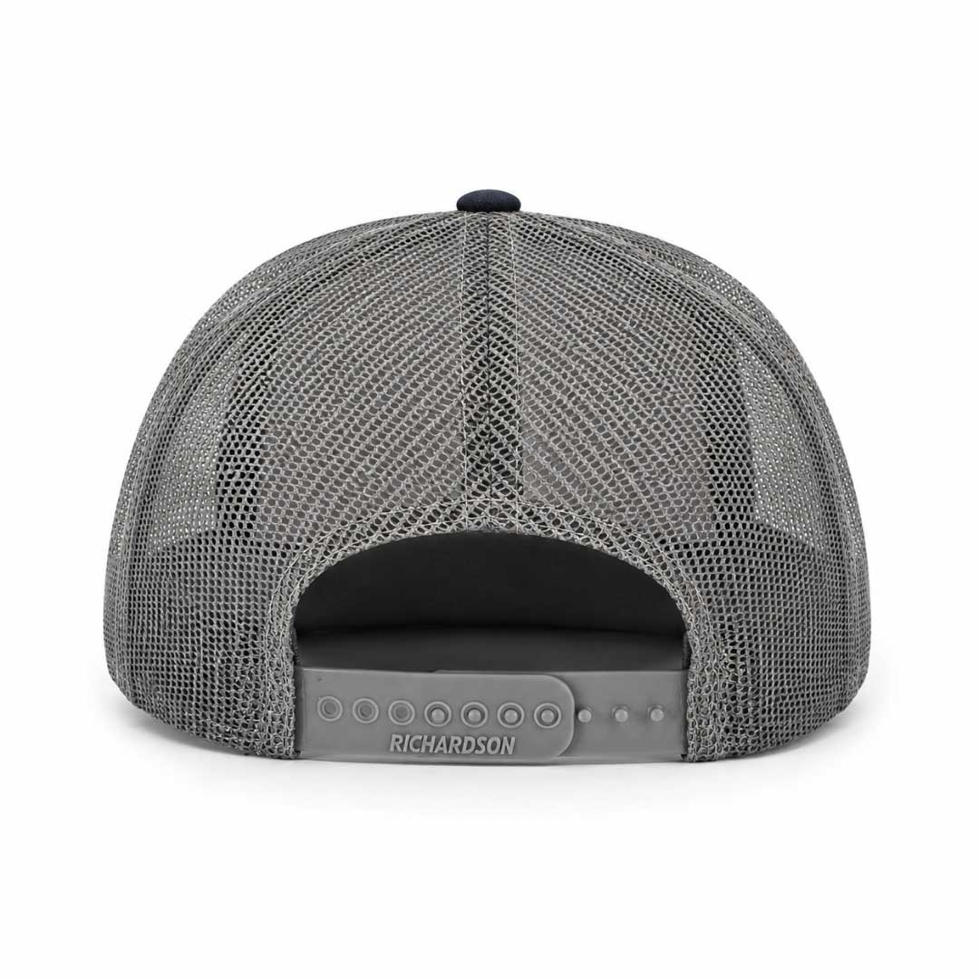 Chicago Flag Richardson Columbia Washed Adjustable Trucker Cap - Image 2