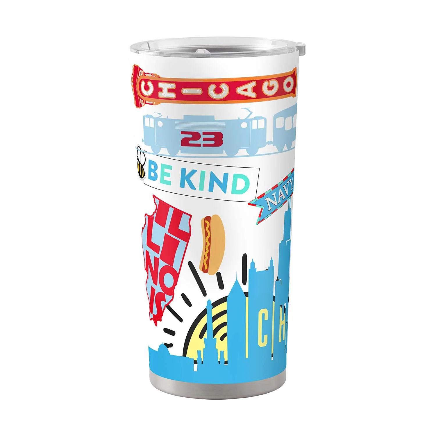 Chicago Native Design 20oz Tumbler