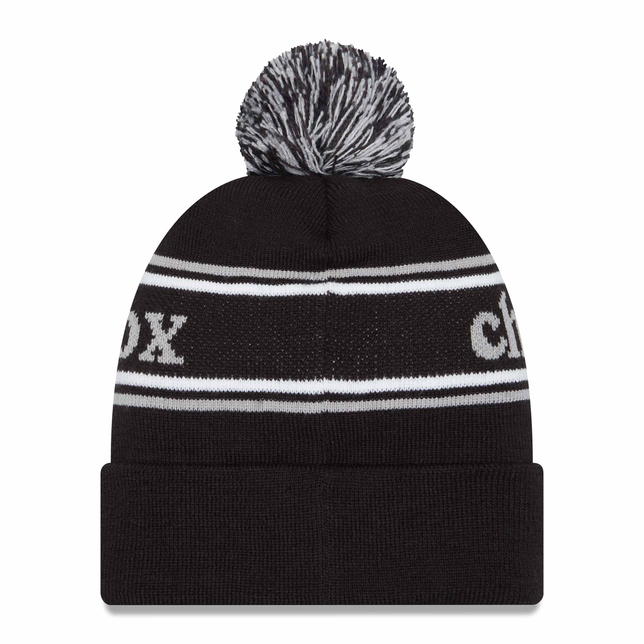 Chicago White Sox Cheer Pom Knit Hat - Image 2