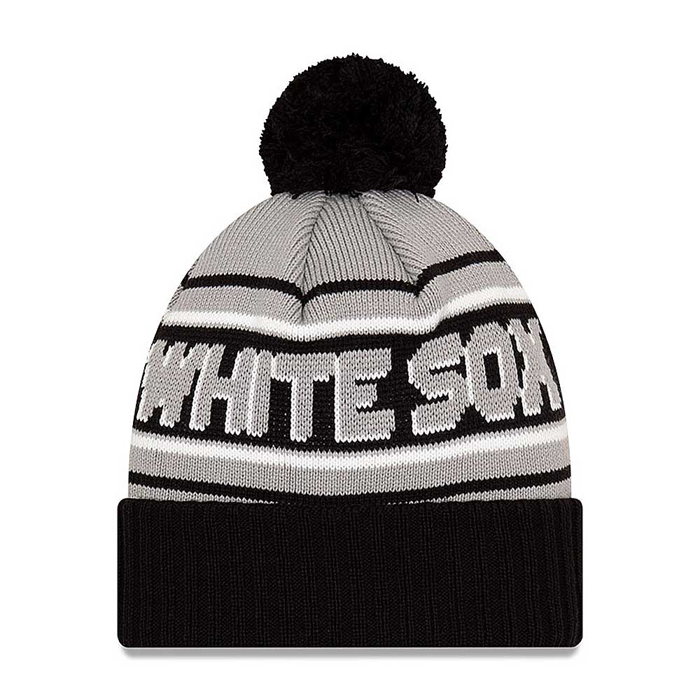 Chicago White Sox Cheer Pom Knit Hat - Image 2