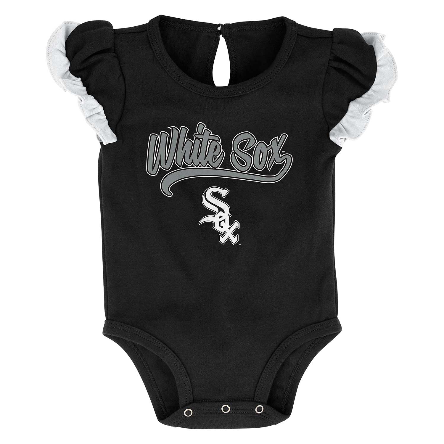 Chicago White Sox Infant Screm & Shout 2-Pack Creeper Set - Image 3
