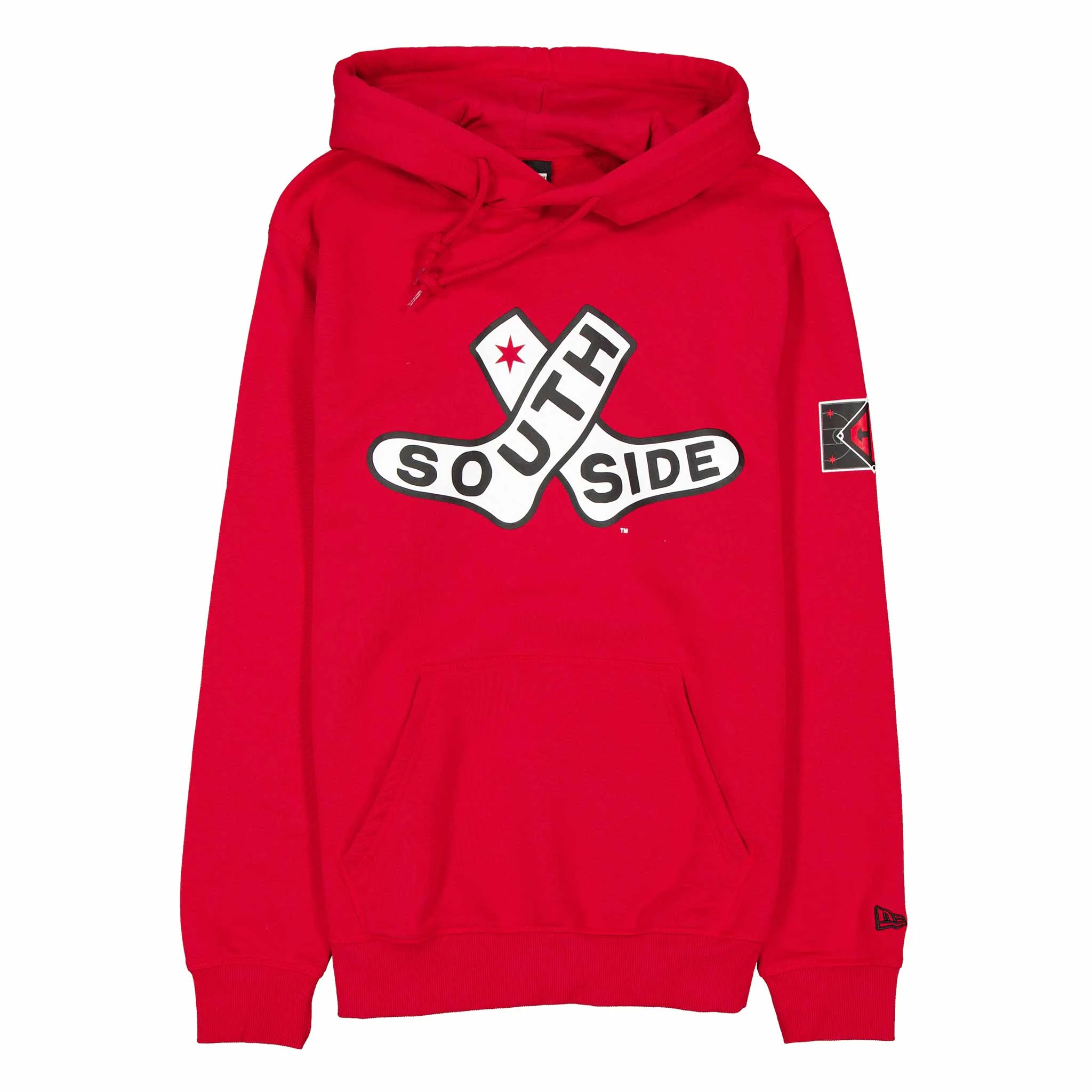 Chicago White Sox New Era 2025 City Connect Double Sock Logo Hooded Sweatshirt