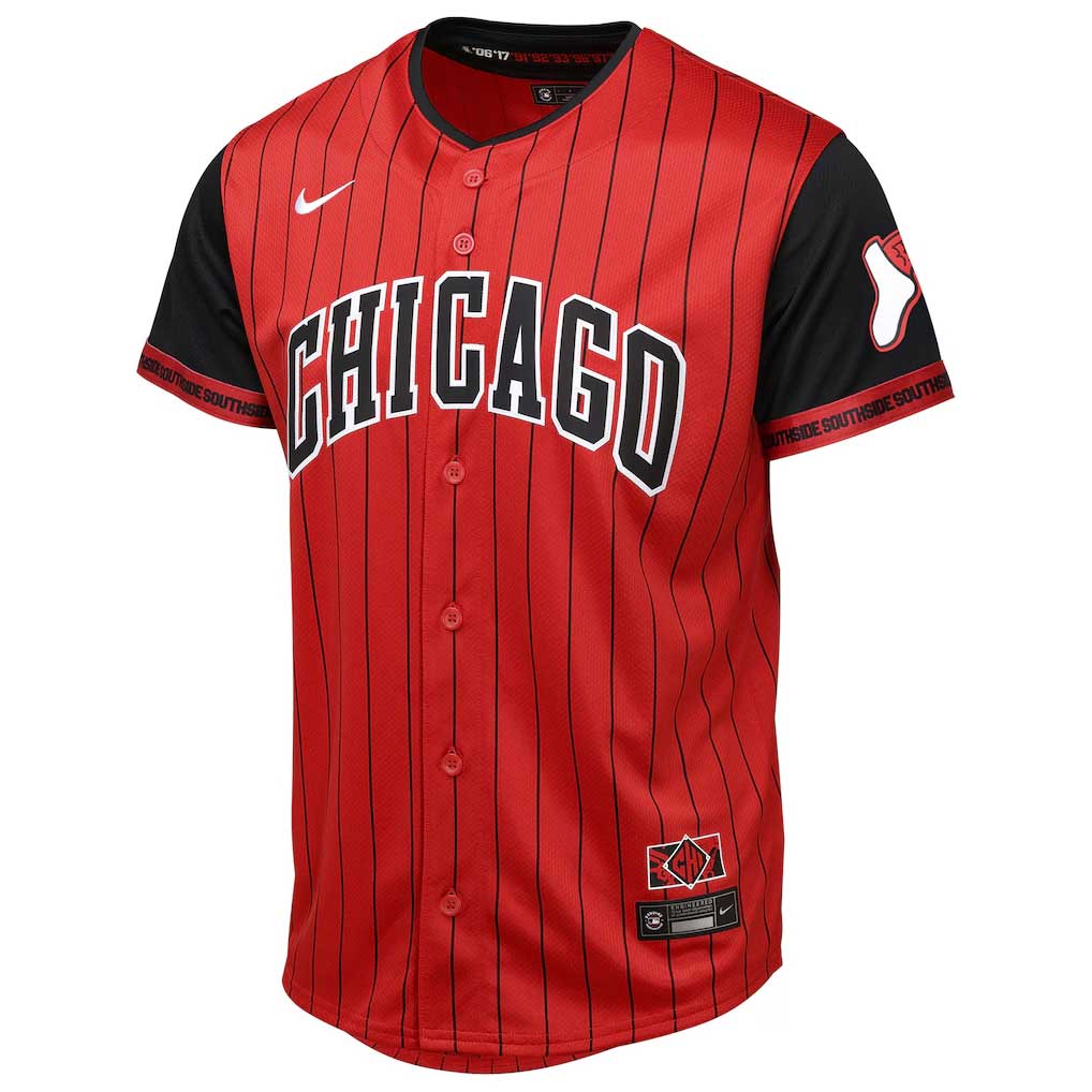 Chicago White Sox Nike Youth 2025 City Connect Nike Vapor Limited Jersey - Image 2