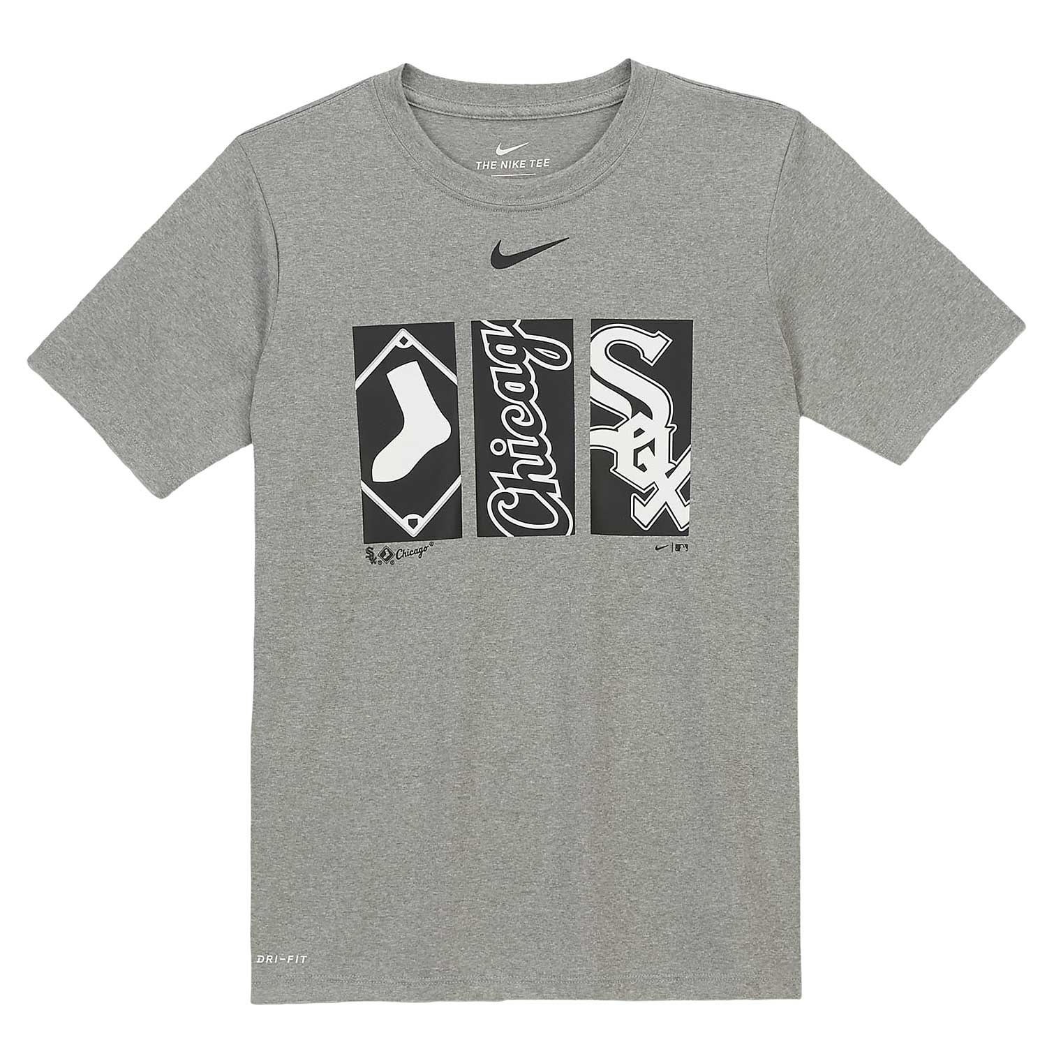 Chicago White Sox Youth 3Peat Team Logo Short Sleeved Legend T-Shirt