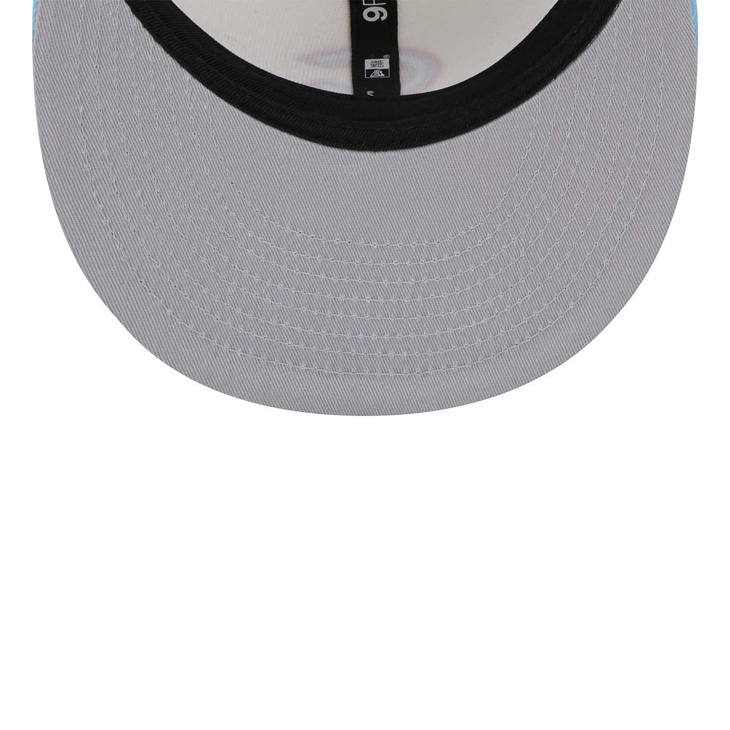 Chicago Cubs Youth 9FIFTY Home C Chrome Snap Back Cap - Image 4