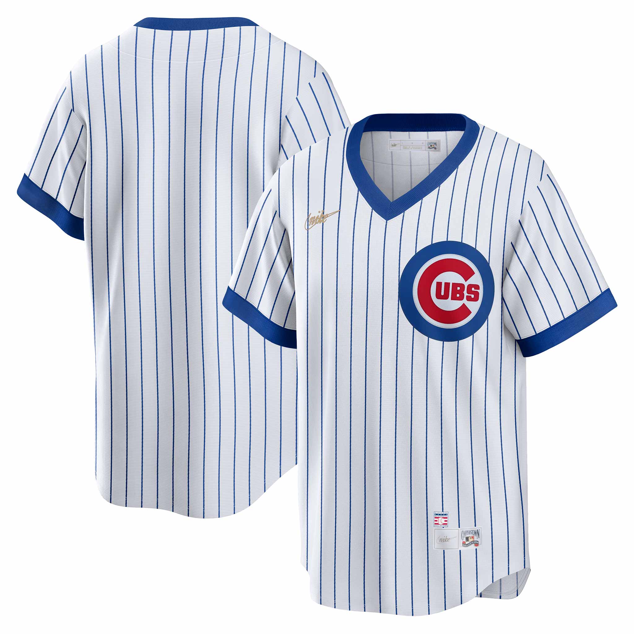 Chicago Cubs Nike Cooperstown Vintage Home Replica Pullover Jersey - Image 3