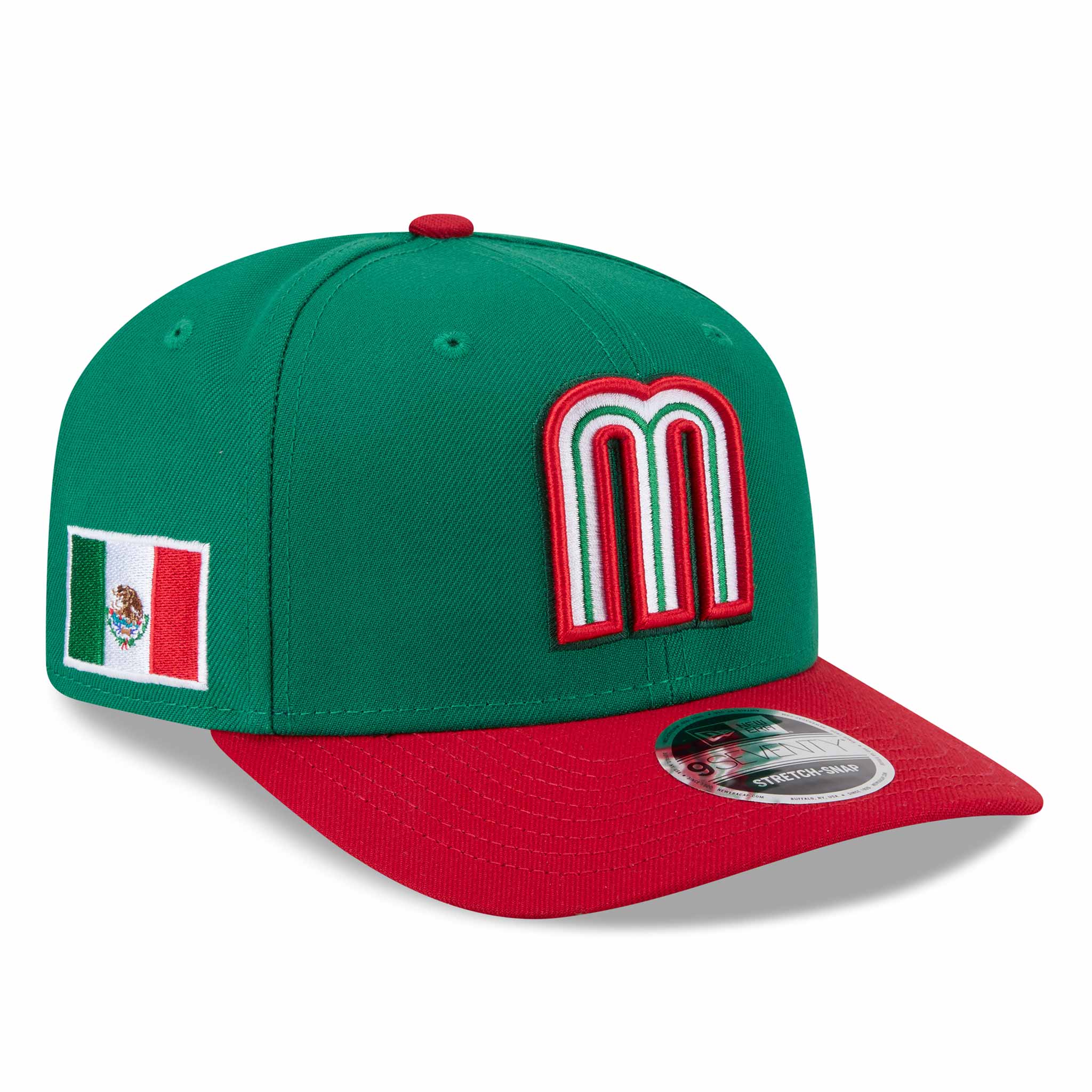 Team Mexico 2026 World Baseball Classic 9SEVENTY Stretch Snap Adjustable Cap