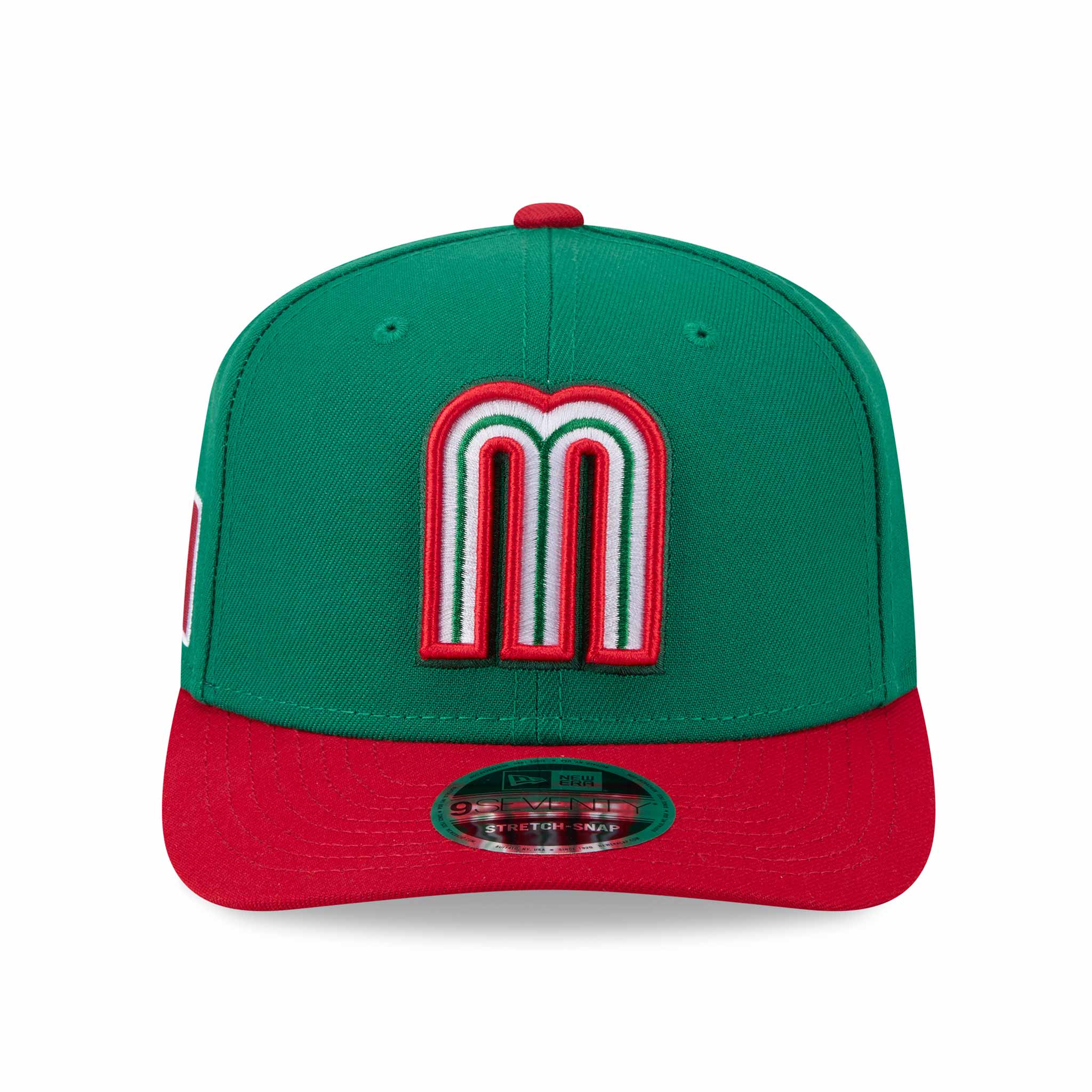 Team Mexico 2026 World Baseball Classic 9SEVENTY Stretch Snap Adjustable Cap - Image 5