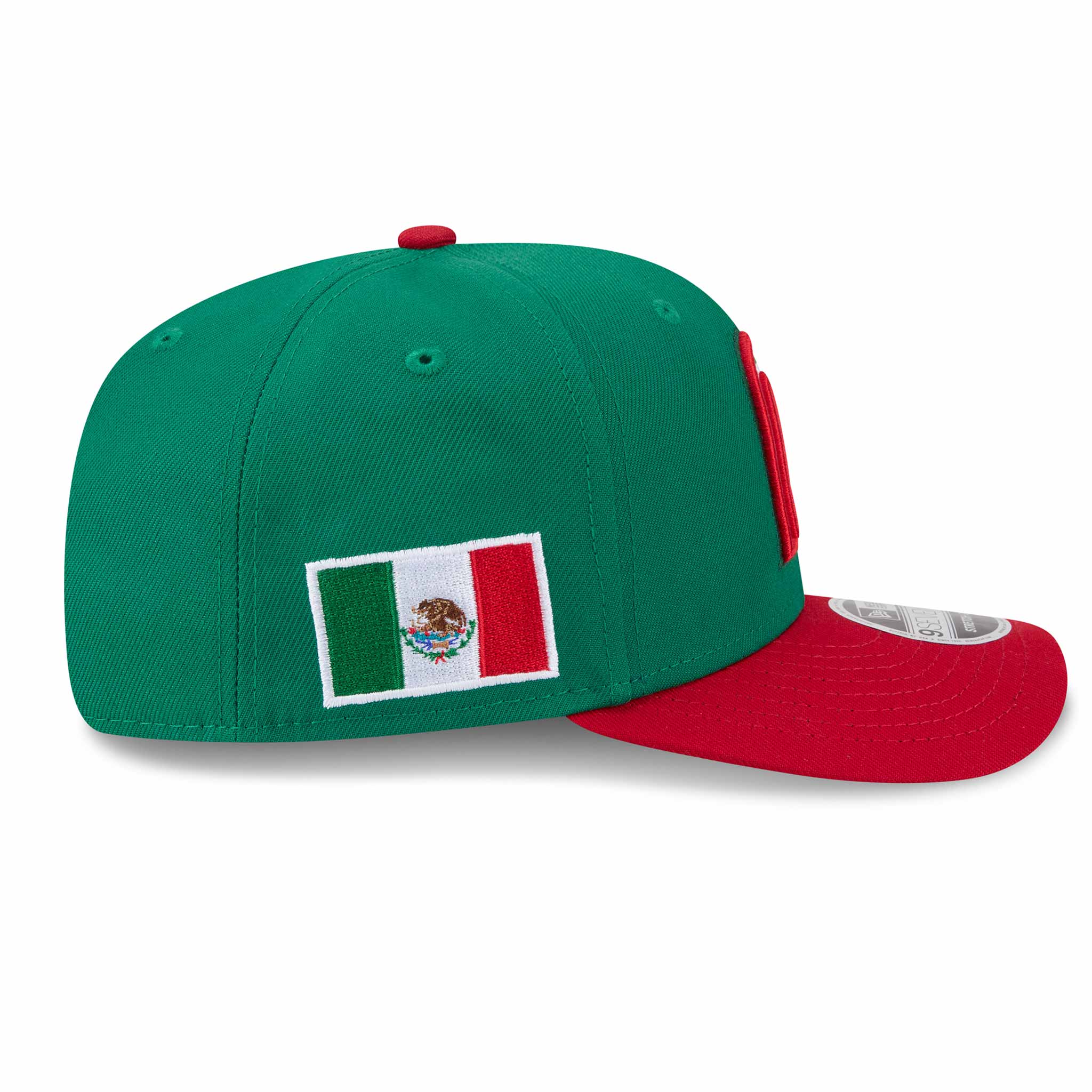 Team Mexico 2026 World Baseball Classic 9SEVENTY Stretch Snap Adjustable Cap - Image 6