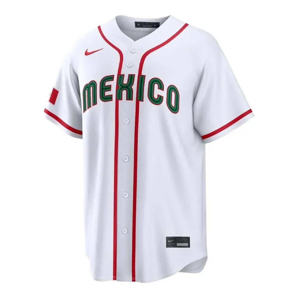 Team Mexico World Baseball Classic Nike Home Replica Jersey - Image 2