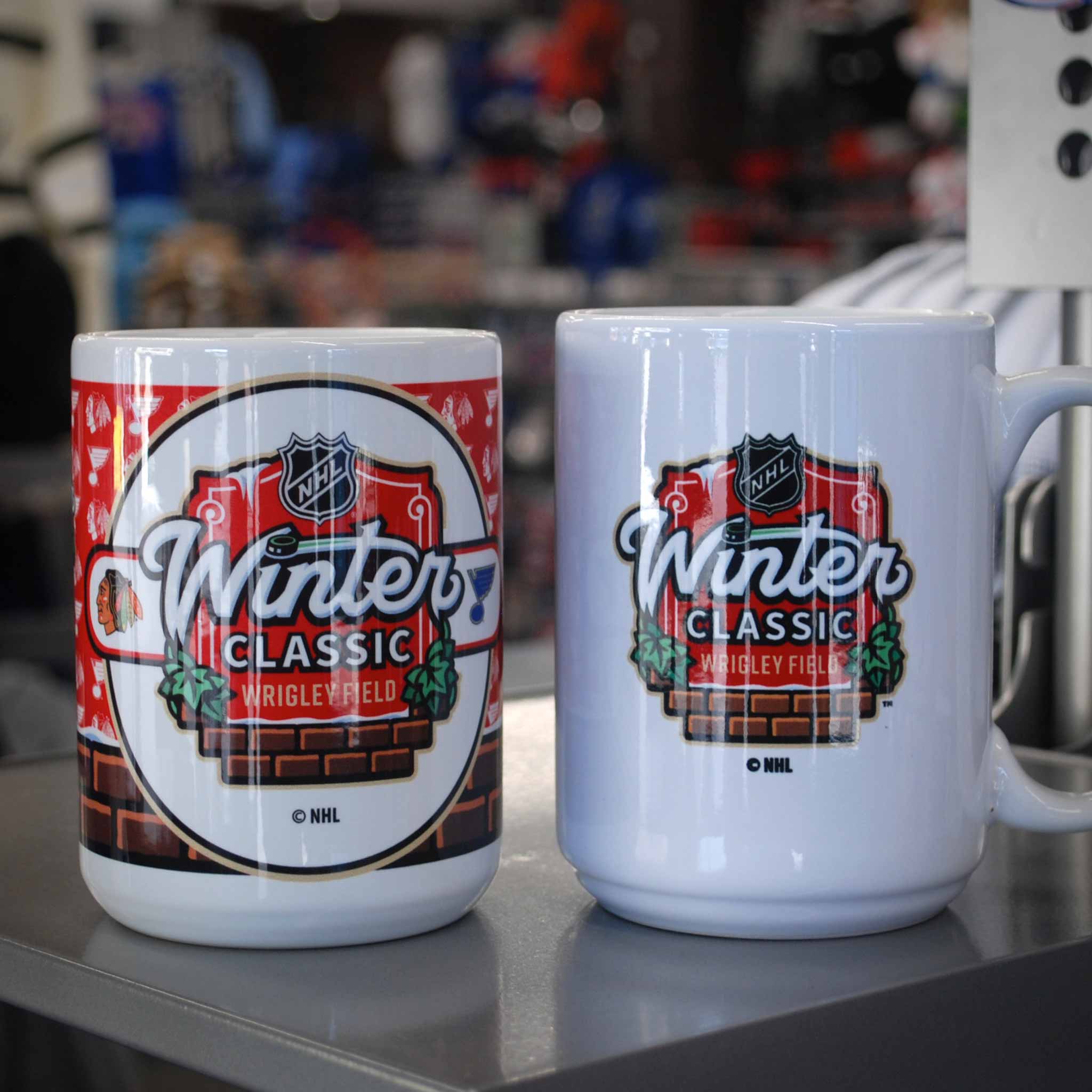Winter Classic Chicago Blackhawks 15 OZ Sublimated Coffee Mug - Image 3