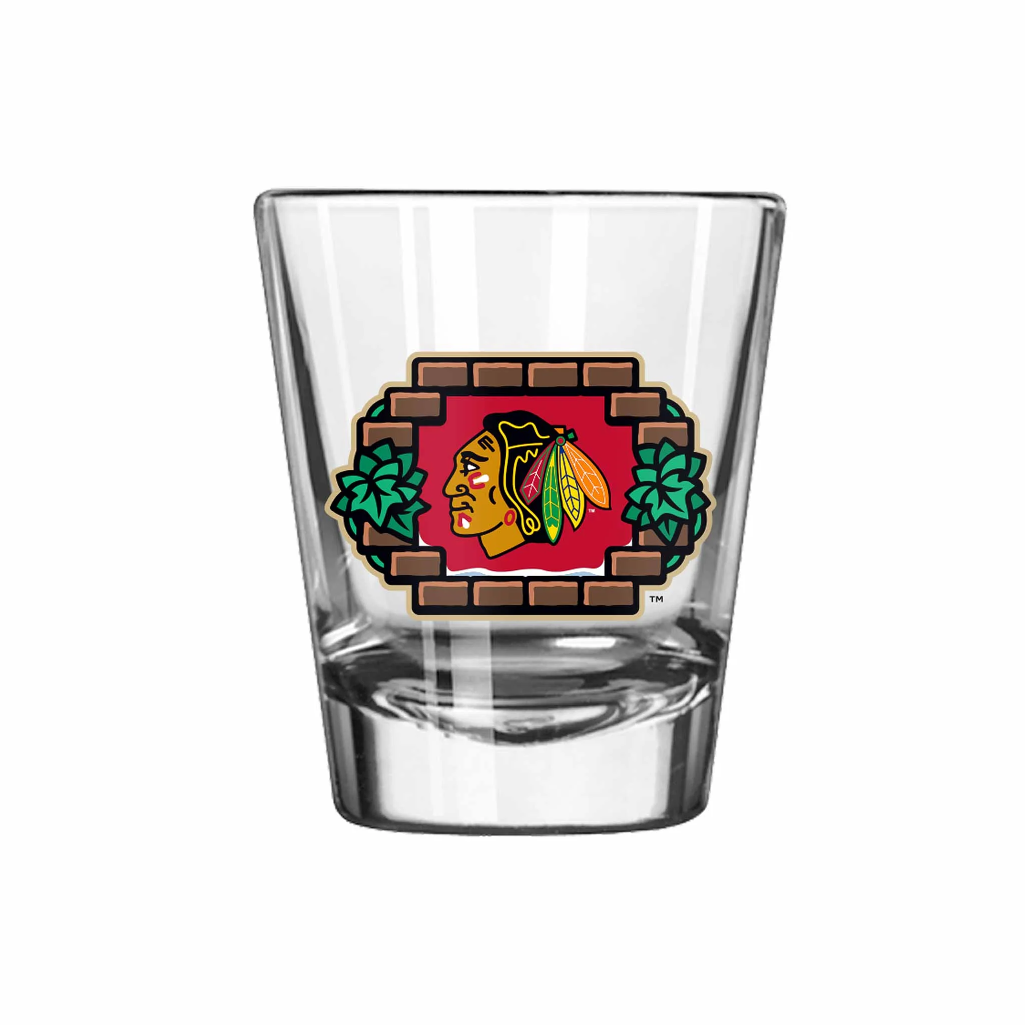 Winter Classic Chicago Blackhawks 2 OZ Shot Glass - Image 2