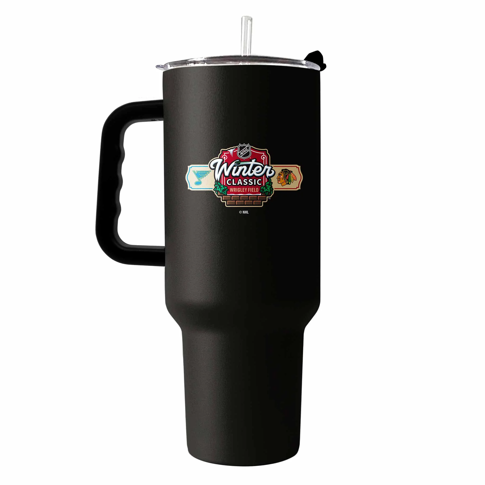Winter Classic Chicago Blackhawks vs. St. Lous Blues 40 OZ Travel Tumbler Mug