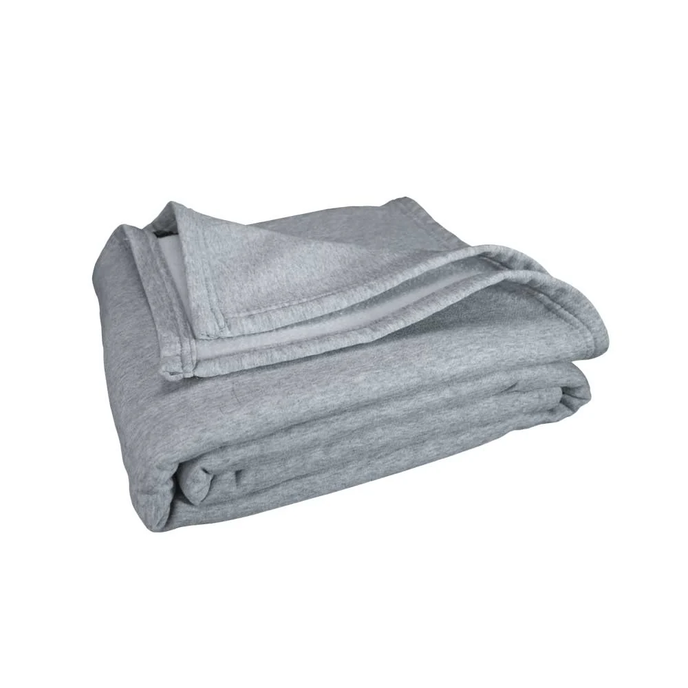 Wrigley Field Established 84'' x 54'' Heather Grey Sweatshirt Blanket - Image 2