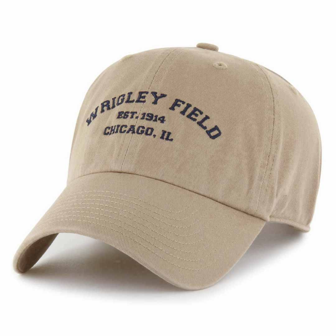 Wrigley Field Established 1914 Khaki Adjustable Cap