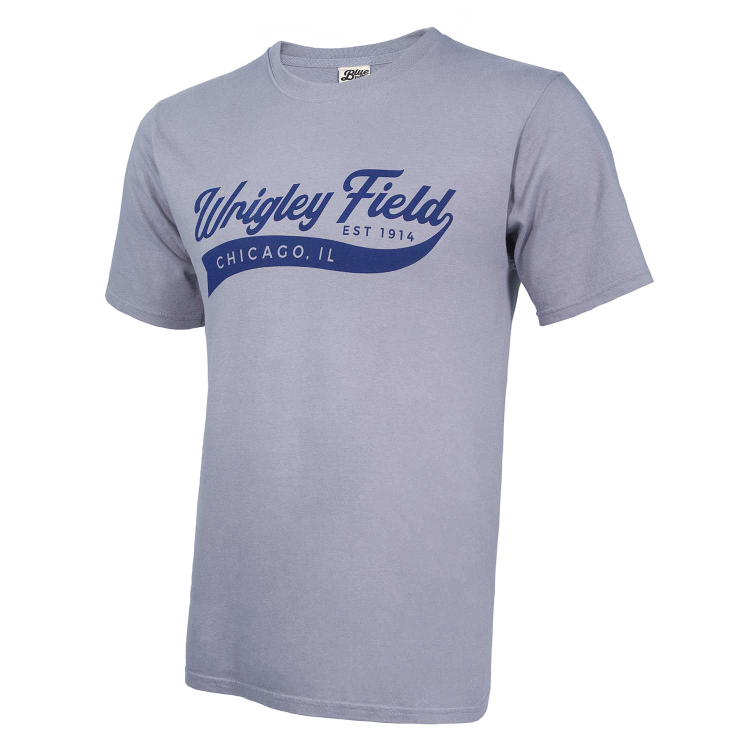 Wrigley Field Grey Tail Sweep T-Shirt - Image 2