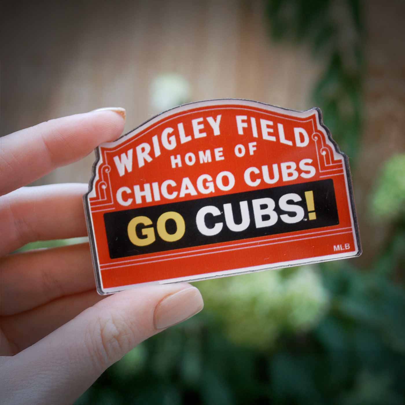Wrigley Field Marquee Acrylic Magnet - Image 2
