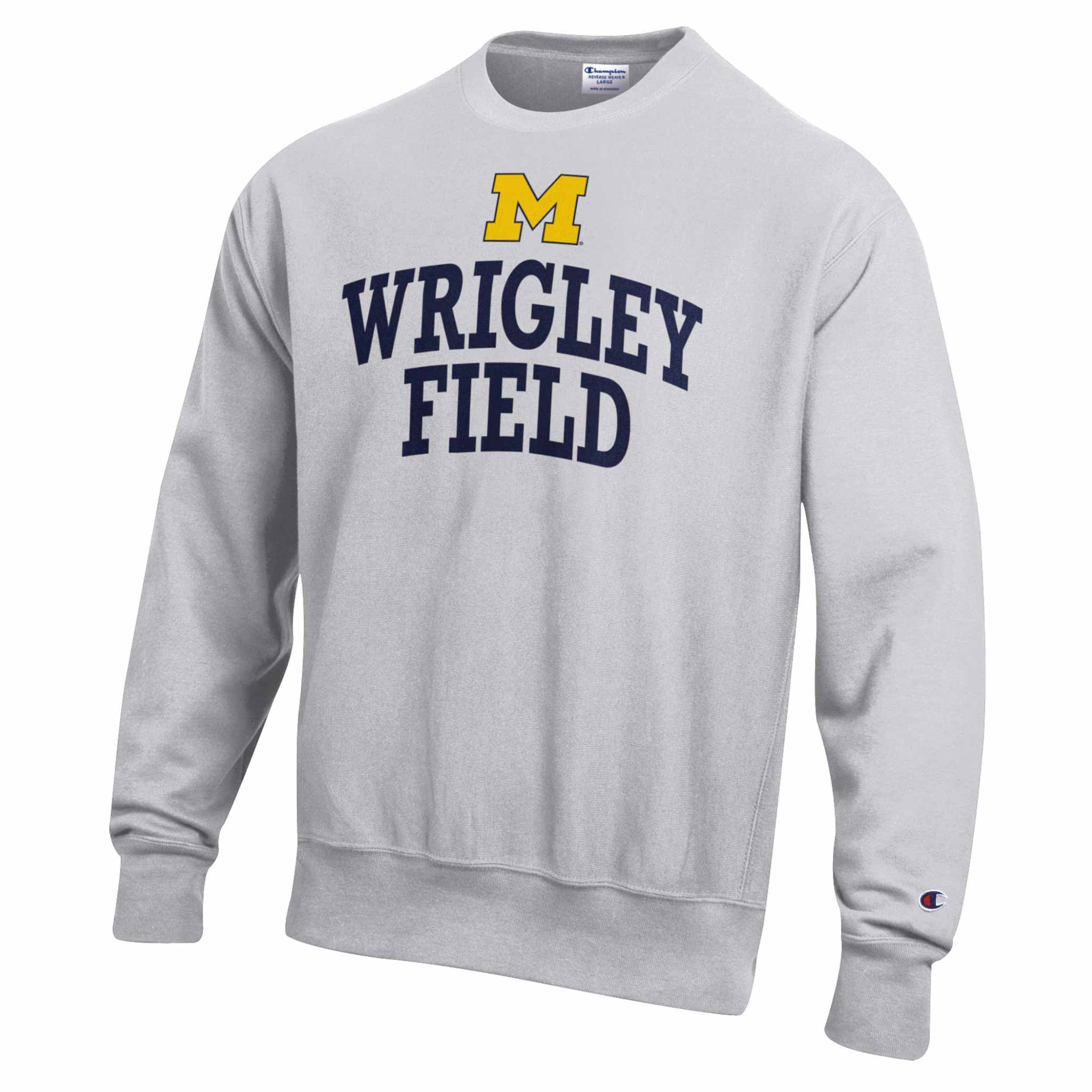 Wrigley Field University Of Michigan Champion Reverse Weave Crewneck Sweatshirt