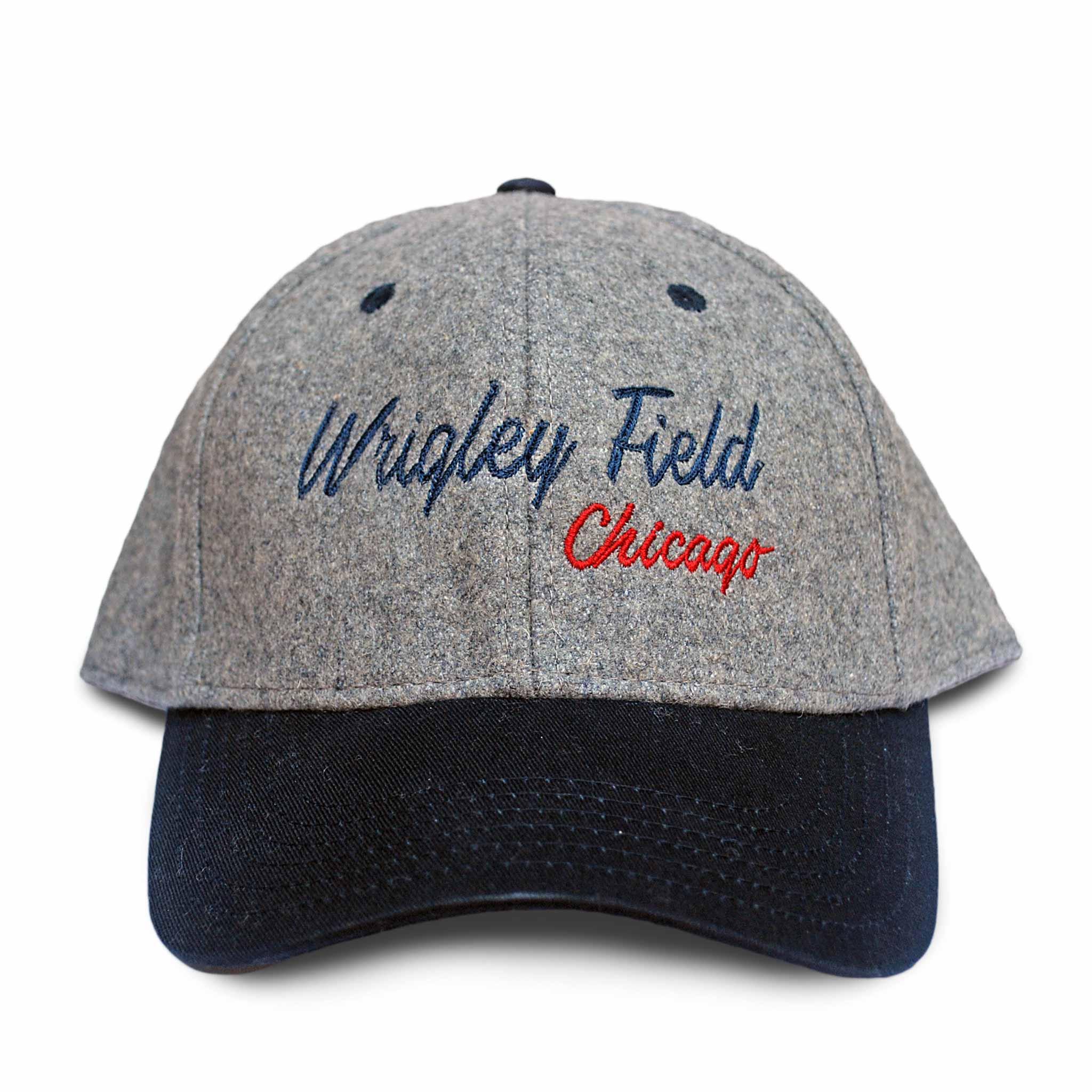 Wrigley Field Vintage Wool Structured Adjustable Cap - Image 2