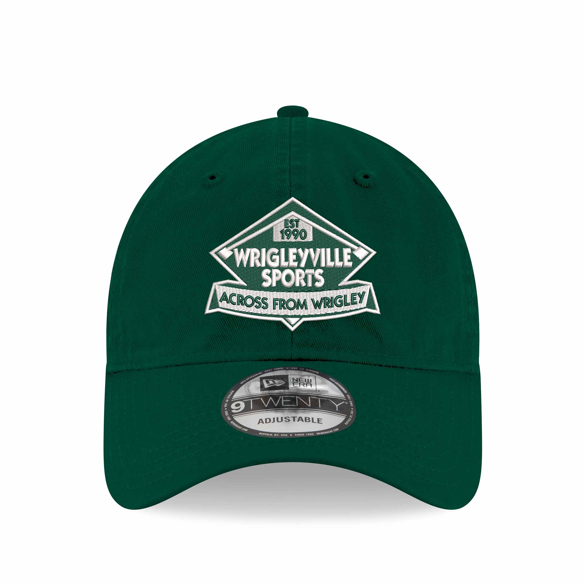 Wrigleyville Sports New Era Green 9TWENTY Adjustable Cap - Image 3