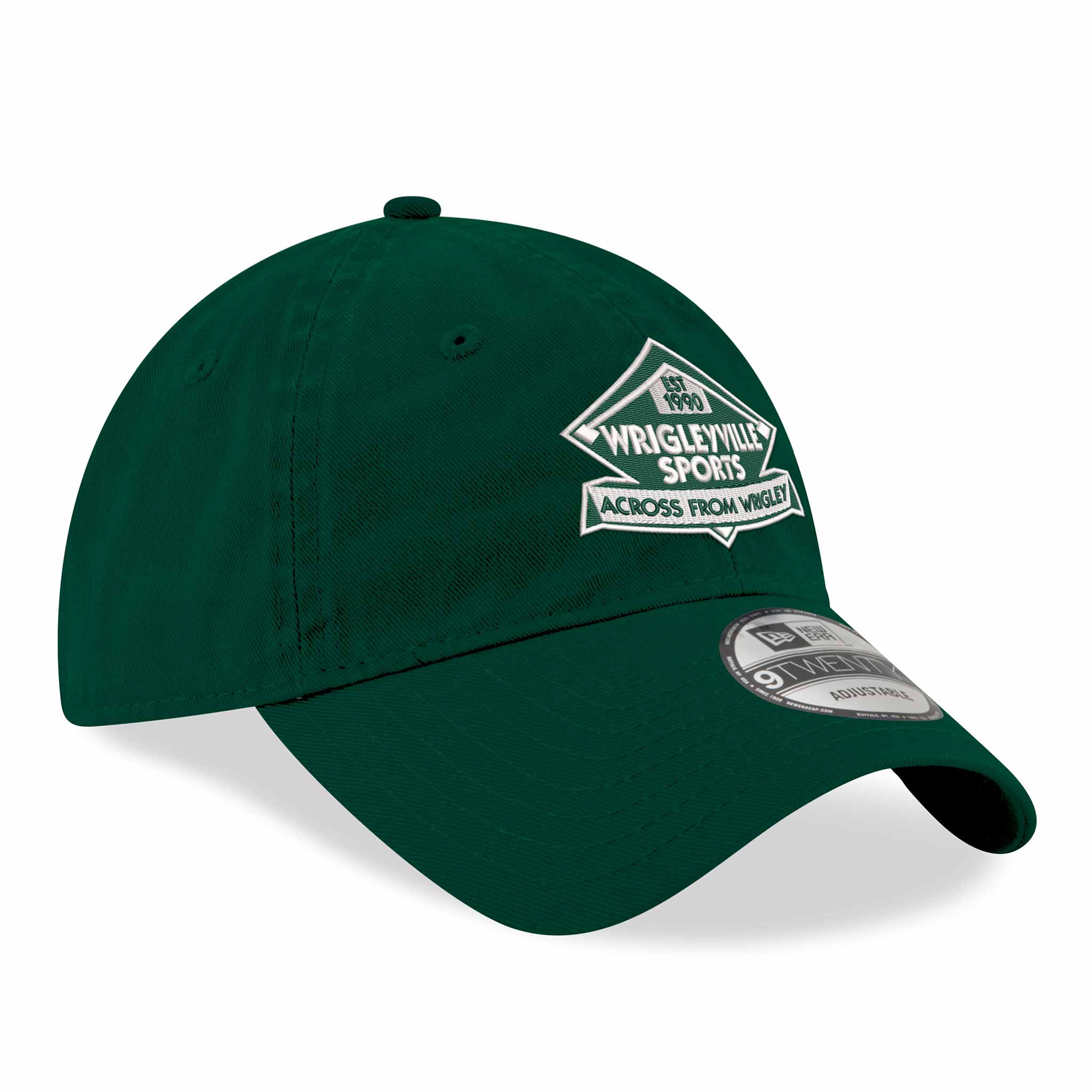 Wrigleyville Sports New Era Green 9TWENTY Adjustable Cap - Image 4